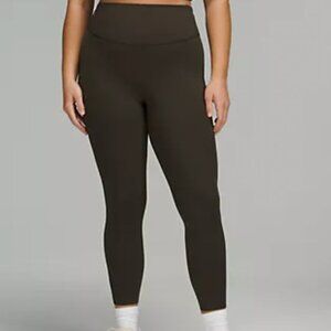 Lululemon Base Pace High-Rise Tight 25" Size 4 Dark Olive
